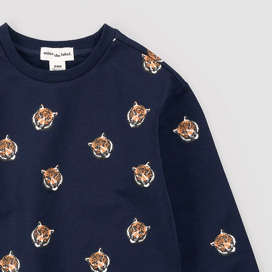 Miles The Label Go Tigers Sweatshirt