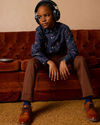 Appaman Midnight Floral Dress Shirt