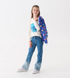 Hatley Hearts Flared Leg Denim Pant