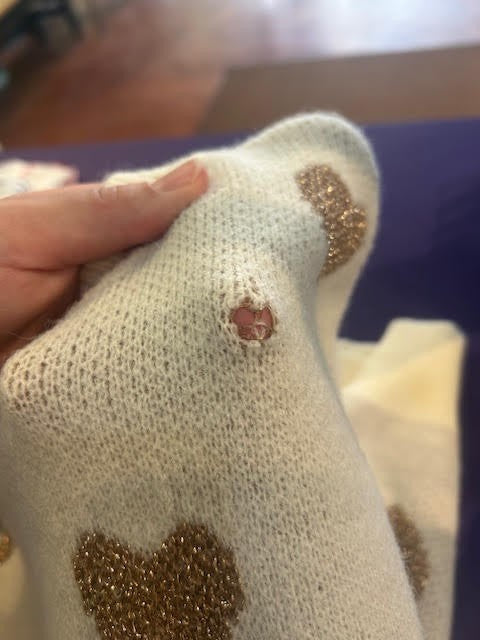 Molly Bracken Girl Heart Knitted Sweater