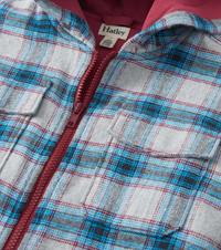 Hatley Plaid Lined Hooded Jacket