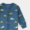 Petit Lem Construction Truck Print Sleeper