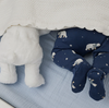 Petit Lem Winter Polar Bear Print Sleeper