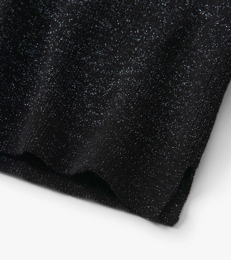 Hatley Black Glitter Turtleneck