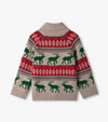 Hatley Winter Elk Shawl Collar Cardigan