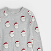 Petit Lem Santa Print PJ Set