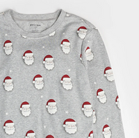 Petit Lem Women's Santa Print PJ Set