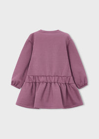 Mayoral Heart Fleece Dress 4911