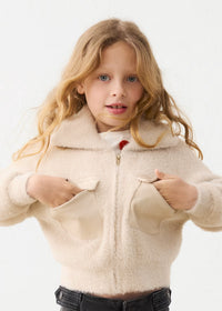 Mayoral Furry Knit Sweater 4330