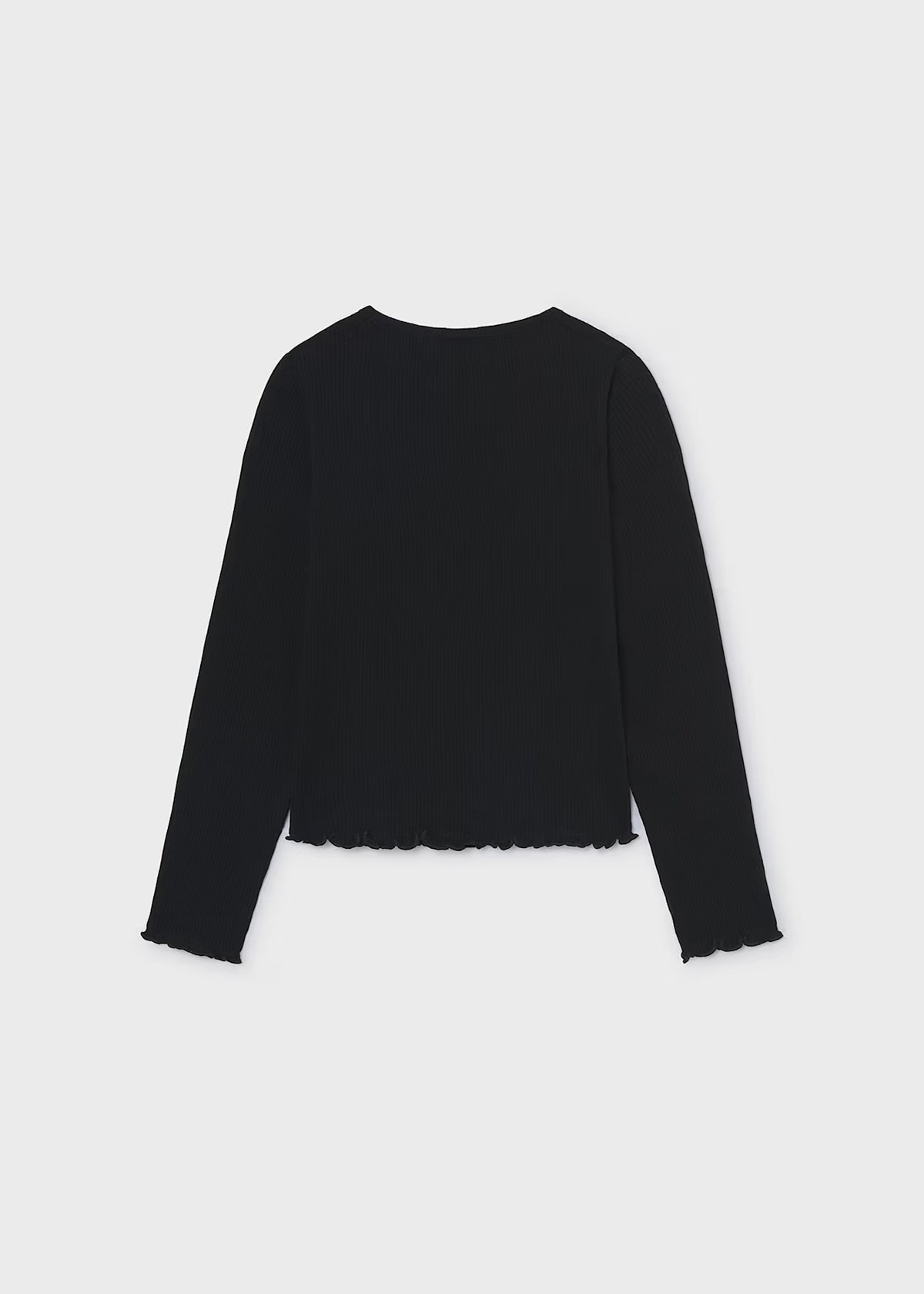 Mayoral Ribbed Shirt with Opening Detail 7059