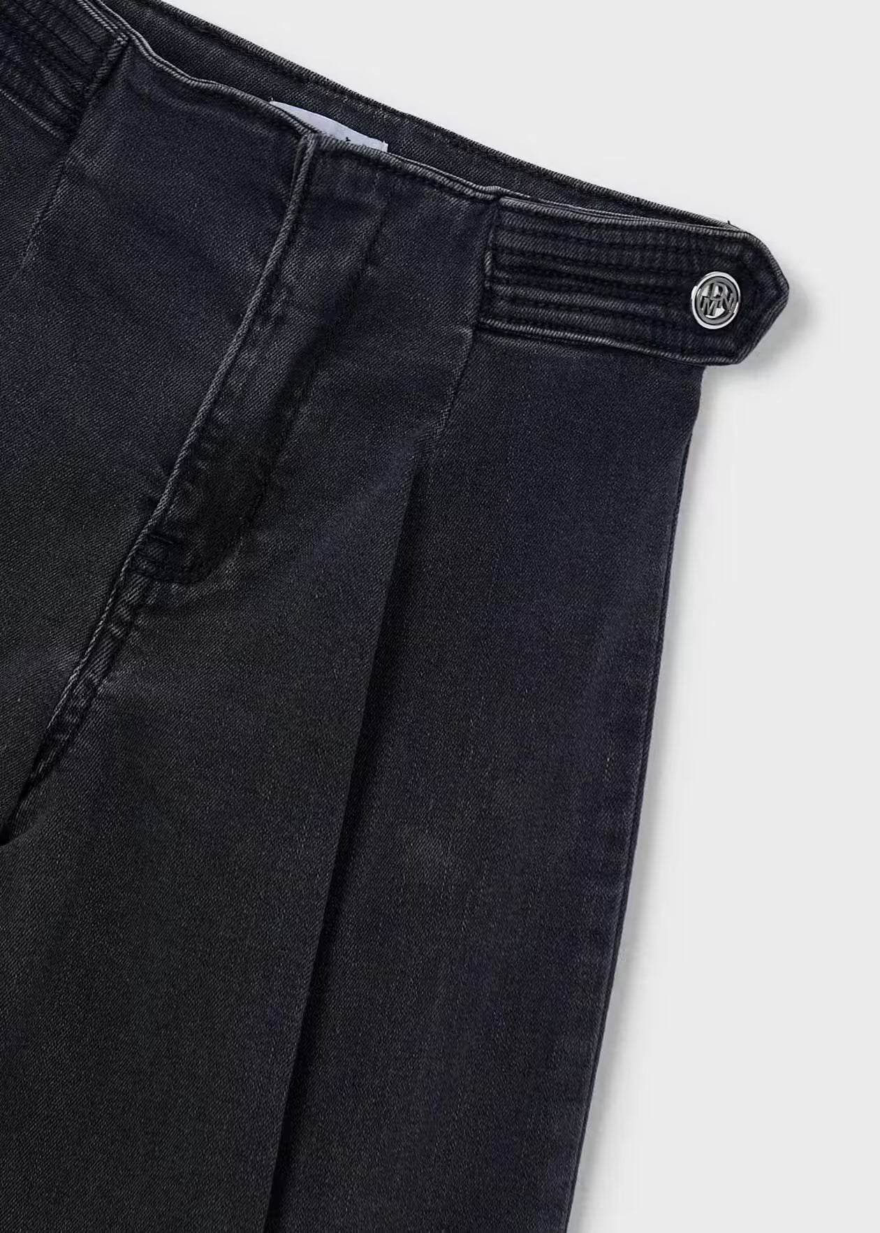 Mayoral Wide Leg Denim Pants 4523