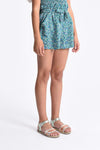 Mini Molly Floral Flare Short