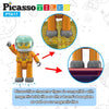 PicassoTiles 4pc Career Character Figure Set