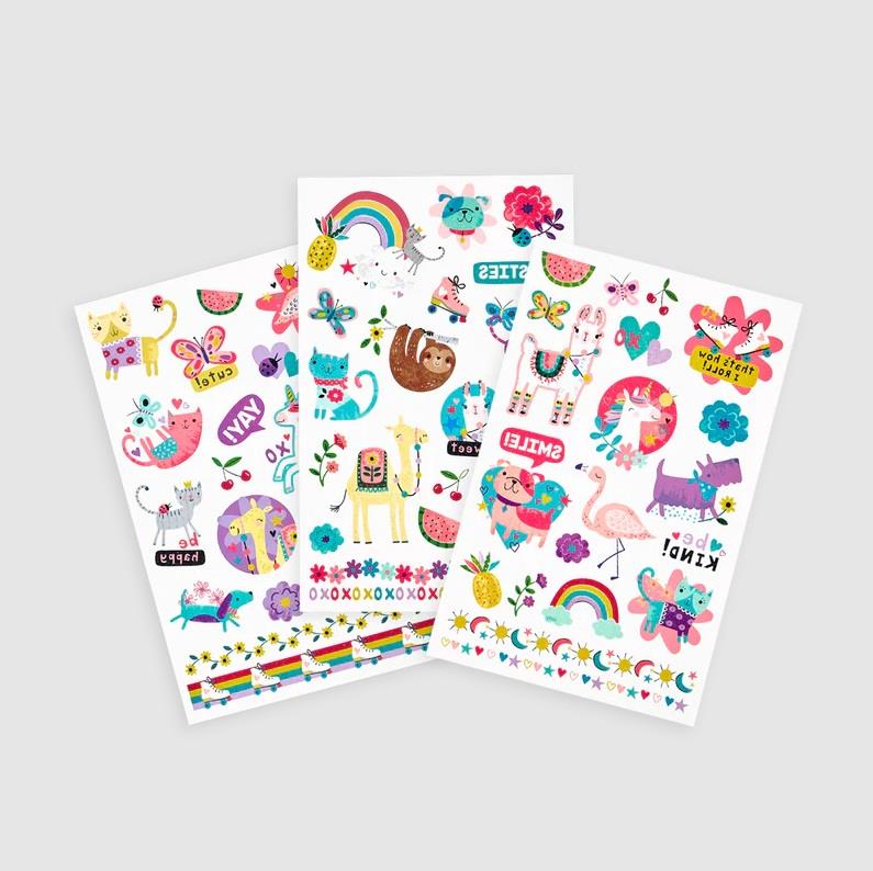 Ooly Funtastic Friends Temporary Tattoos