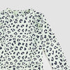 Miles The Label Baby Leopard Print Long Sleeve Swimsuit
