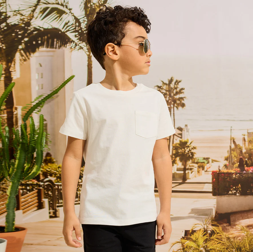 Miles The Label Basic Pocket T-Shirt