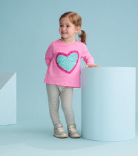 Hatley Happy Hearts Long Sleeve Top