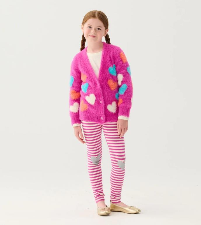 Hatley Jumbo Hearts Cardigan