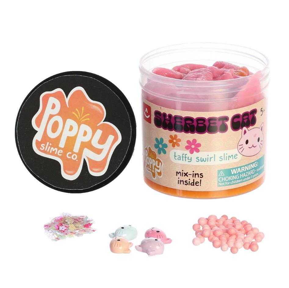 Aurora Toys - Poppy Slime Co. - Sherbet Cat Slime