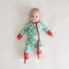 Posh Peanut Santa Medley Convertible Onesie