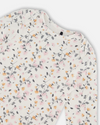 Deux Par Deux Flower Print Bodysuit