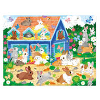 Crocodile Creek 50pc Bunny House Puzzle