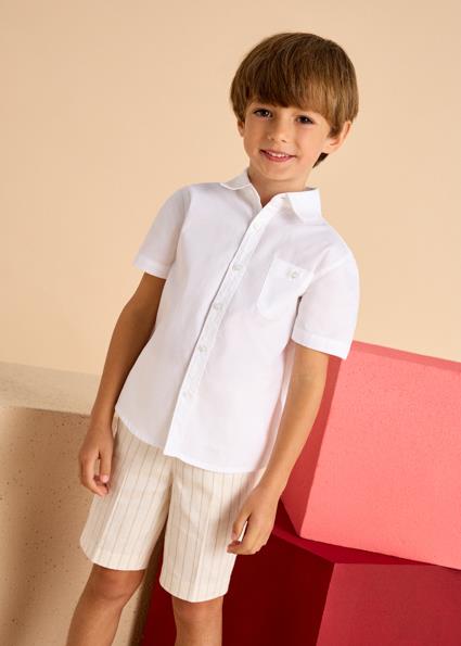 Mayoral Short Sleeve Dress Shirt 3112