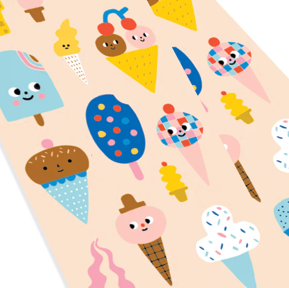 Ooly Stickiville Ice Cream Stickers