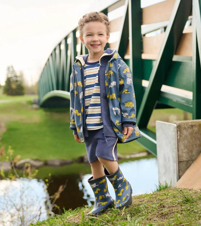 Hatley Under Construction Matte Rain Boot