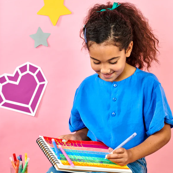 Ooly Switch-Eroo Sparkle Glittery Color Changing Markers - Set of 12