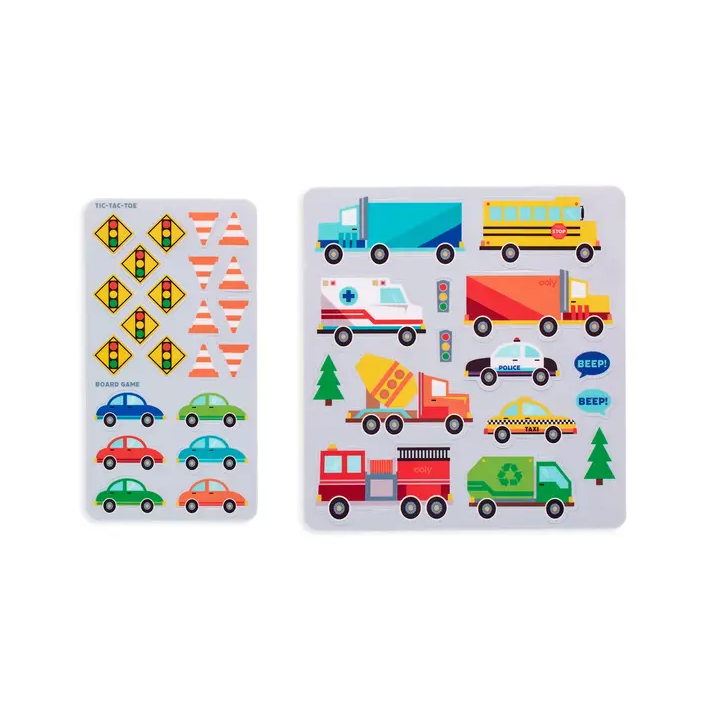 Ooly Play Again! Mini On-The-Go Activity Kit - Working Wheels