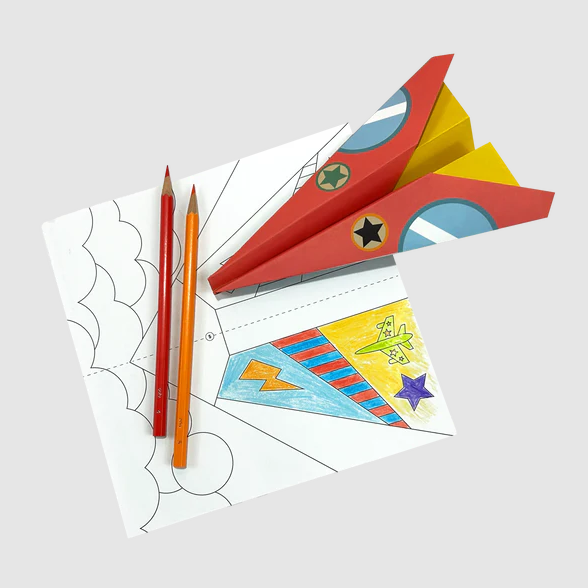 Ooly DIY Paper Airplanes Activity Kit