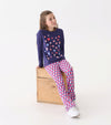 Hatley Falling Hearts Long Sleeve Top