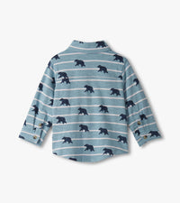 Hatley Bear Button Down Shirt