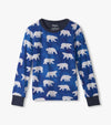 Hatley Midnight Polar Bear Pajama Set