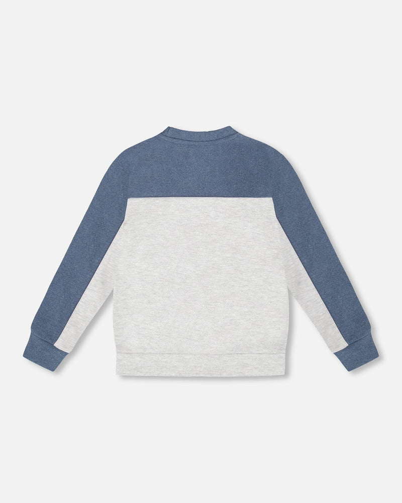 Deux Par Deux Color Block Top