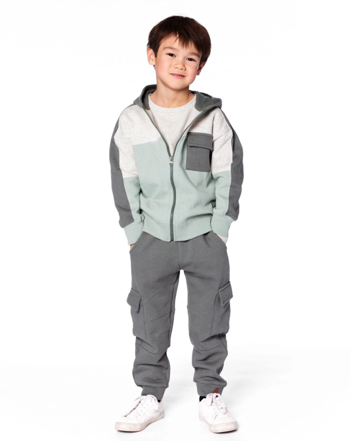 Deux Par Deux Fleece Jogger Pant