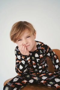 Bambi & Birdie Spooky Dogs PJ Set