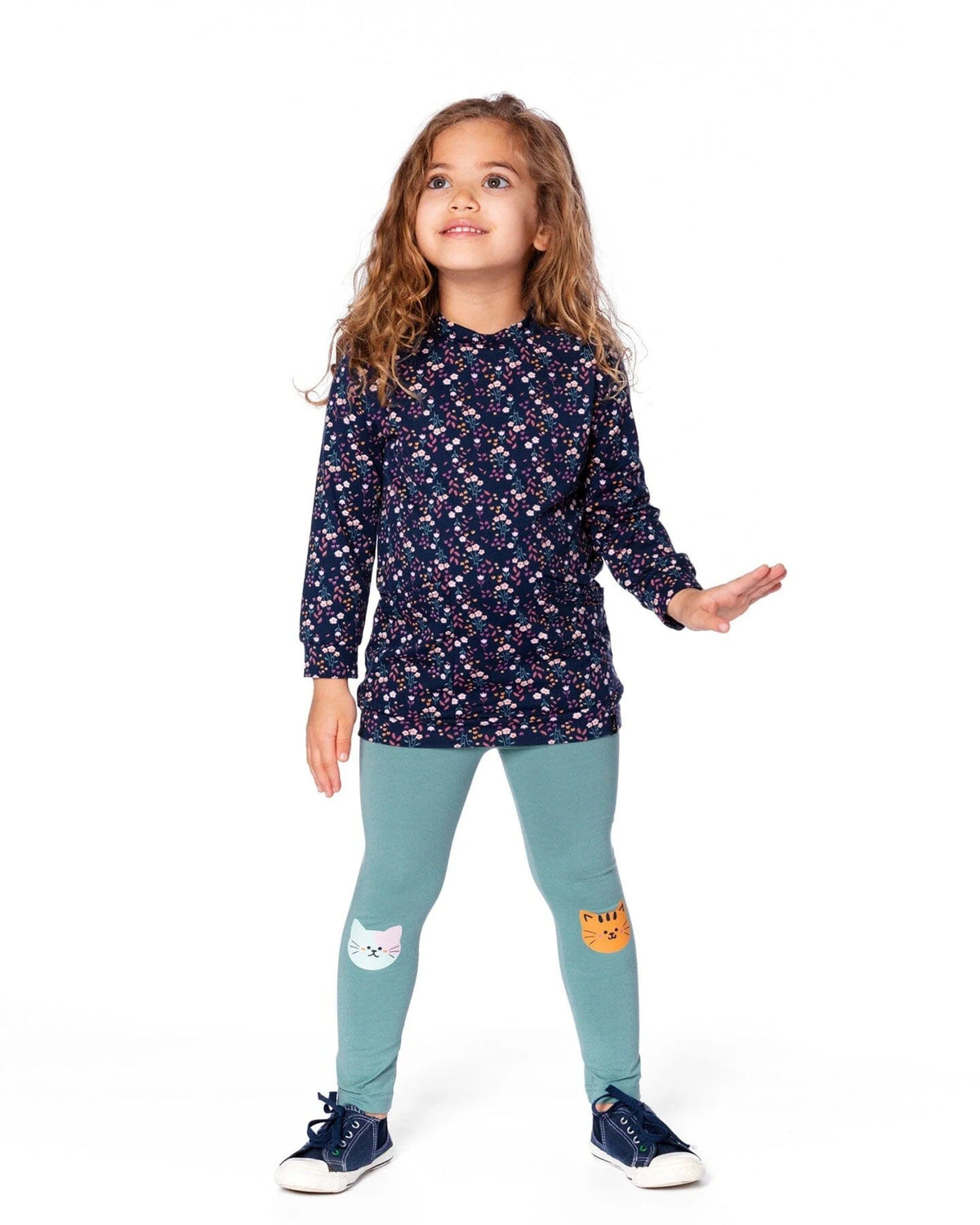 Deux Par Deux Tunic And Leggings Set