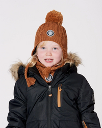 Deux Par Deux Lined Toque with Pompom