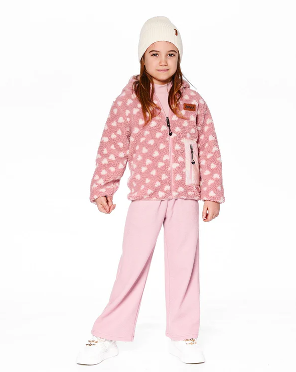 Deux Par Deux Reversible Mid-Season Sherpa Jacket