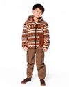 Deux Par Deux Reversible Mid-Season Sherpa Jacket