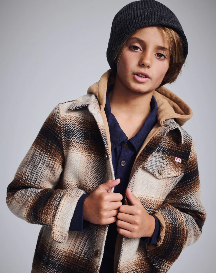 Appaman Glen Flannel Hoodie