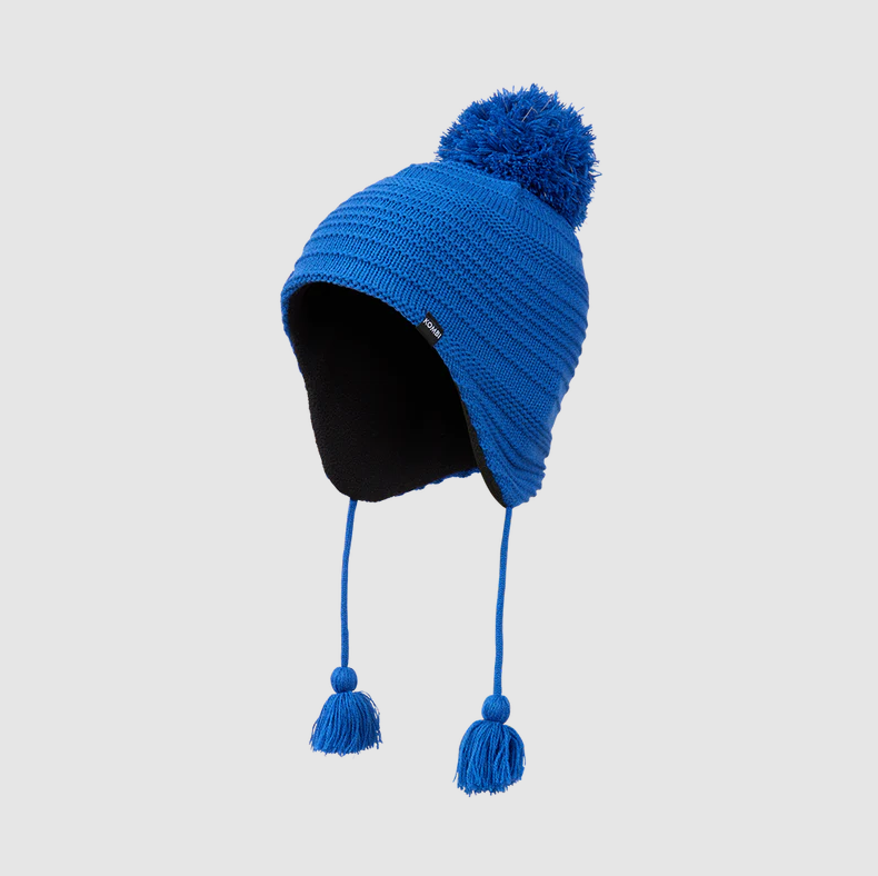 Kombi Reflective Pom Pom Peruvian Toque - Junior