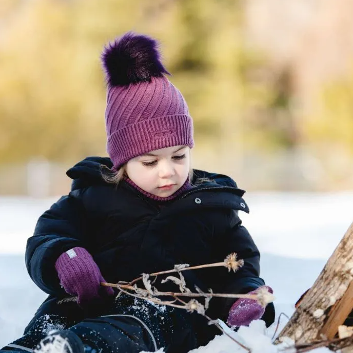 Cali Kids Soft Touch Knit Mitts