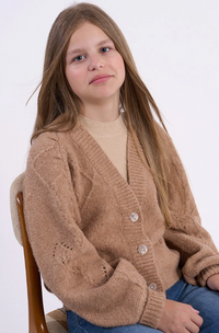 Molly Bracken Girl Knitted Cardigan