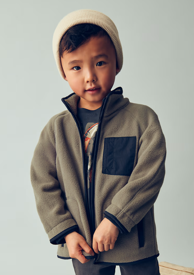 Mayoral Fleece Zip Jacket 4425