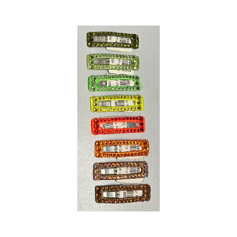 Bari Lynn Rectangle Crystal Hair Clip - Assorted