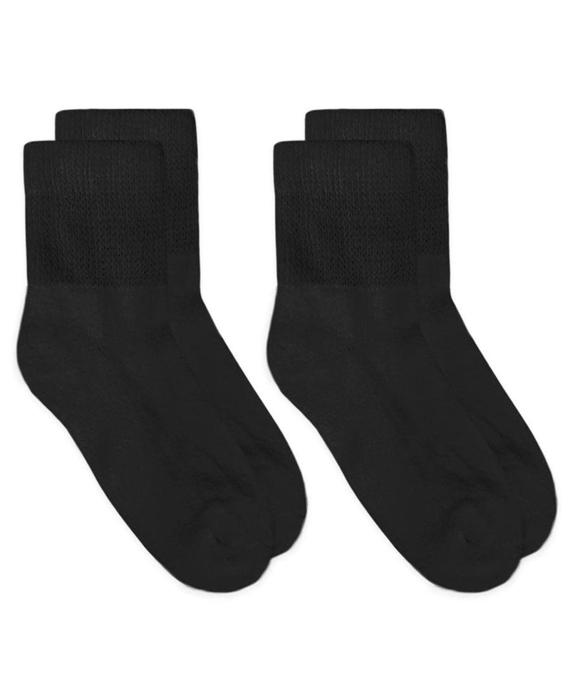 Carolina Ultimate 2pk Ladies Non-Binding Quarter Socks