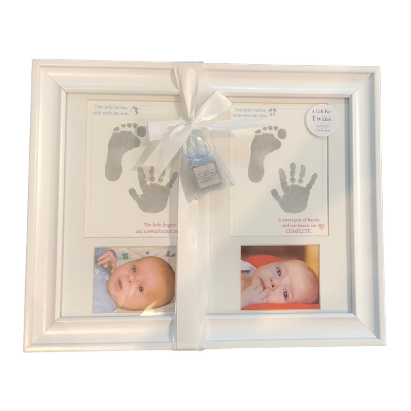 Picture Frame and Ink Gift Set for Twins